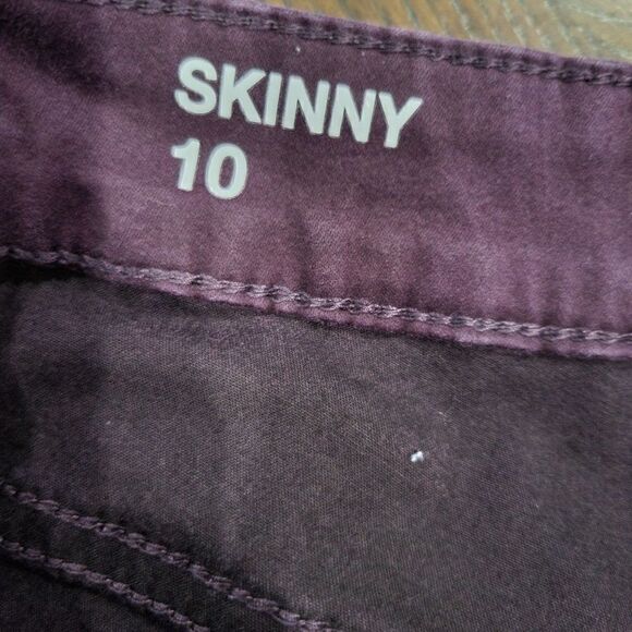 Sonoma Purple Skinny Jeans (Size 10) - Picture 3 of 5